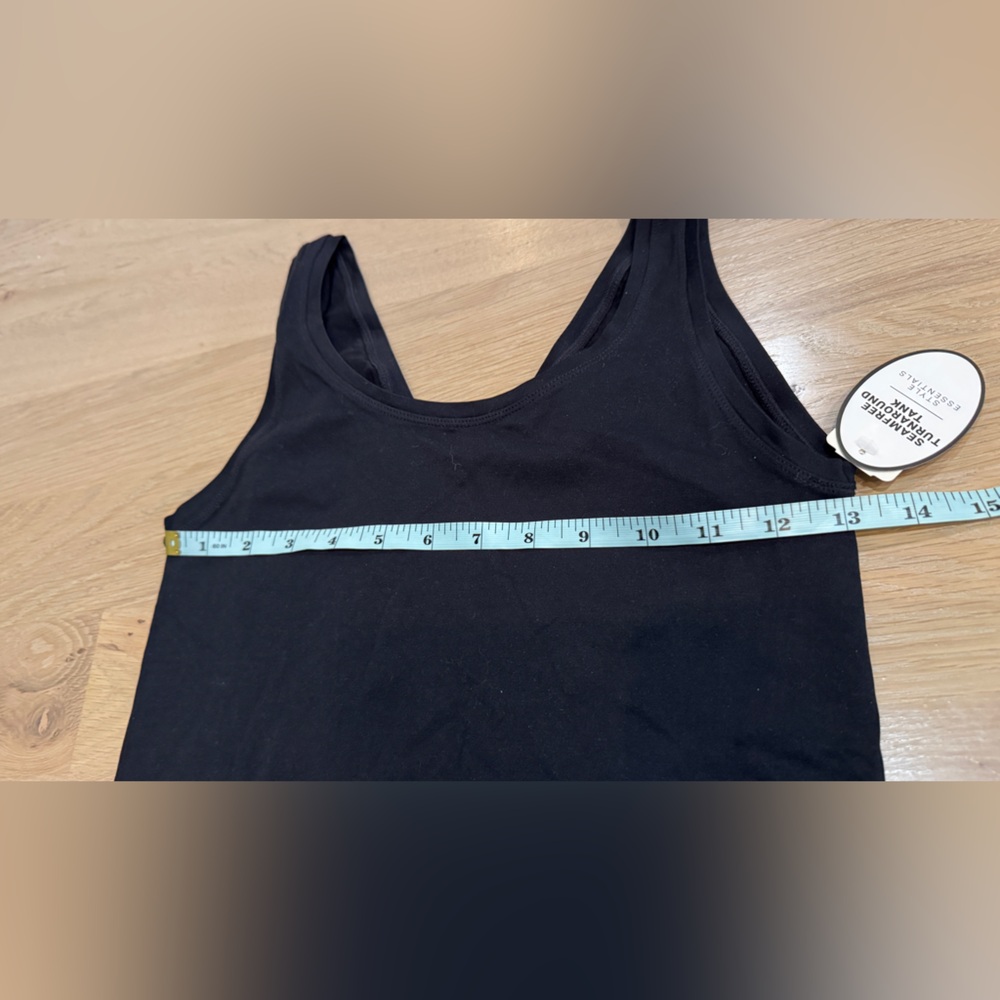 Soma seamfree turnaround tank black size small NWT - Picture 8 of 11